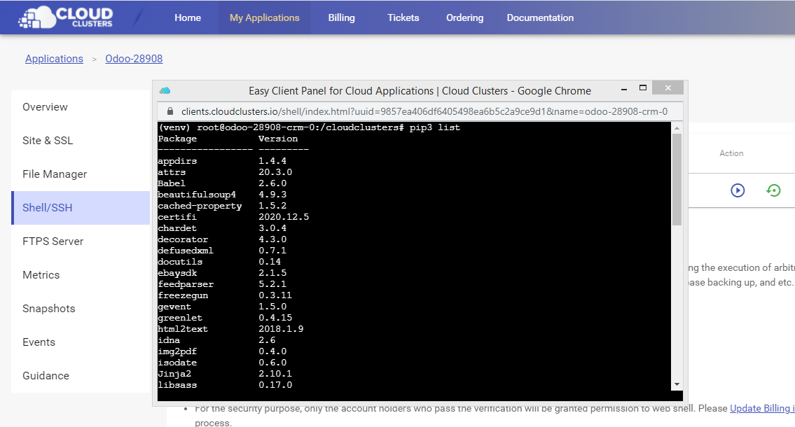Installing Python Packages for Odoo · GitBook